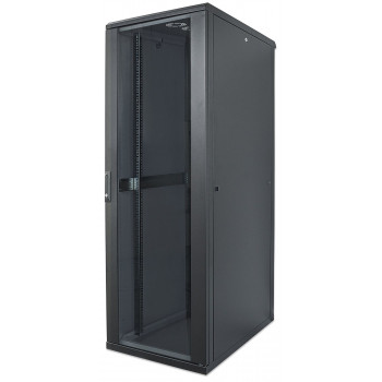 Intellinet seinale kinnitatav kapp 22U 19 inch must RAL 9005, 600x600x1080 mm 713603