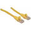 Intellinet Cat6 UTP paigalduskaabel, 2 x RJ45, valatud kaitsekate, 15,0 m, kollane (342407)