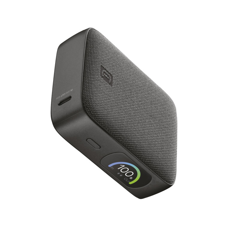 Cellularline Powerview IQ akupank 10000 mAh, 45 W, USB-C / USB-A, IQ-ekraan 61435