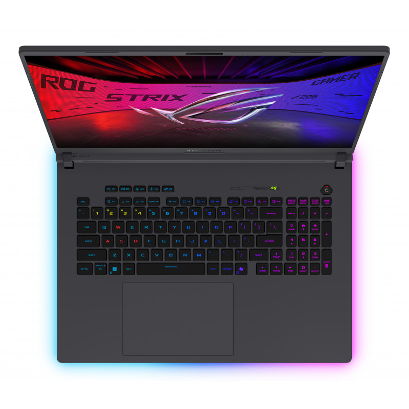 ASUS ROG Strix G18 G815LW-SA358W mängusülearvuti, 18-tolline WQXGA Mini LED 240Hz, Intel Core Ultra 9 290HX Plus, GeForce RTX 5080 16GB, 64GB DDR5, 1TB SSD, Windows 11 Home, saksa QWERTZ klaviatuur