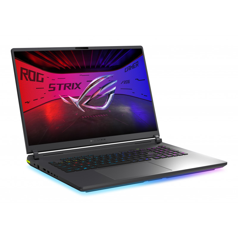 ASUS ROG Strix G18 G815LW-SA358W mängusülearvuti, 18-tolline WQXGA Mini LED 240Hz, Intel Core Ultra 9 290HX Plus, GeForce RTX 5080 16GB, 64GB DDR5, 1TB SSD, Windows 11 Home, saksa QWERTZ klaviatuur