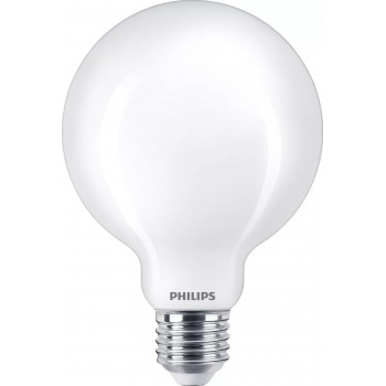 Philips LED Classic 60W G93 E27 soe valge matistatud mitte-dimmable globepirn
