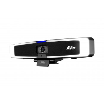 AVer VB130 4K USB videoribakõlar intelligentsi valgustusega, 4x digitaalne suum, 120° vaateväli, AI automaatne jälgimine, beamforming mikrofon, 10W kõlar, PoE+