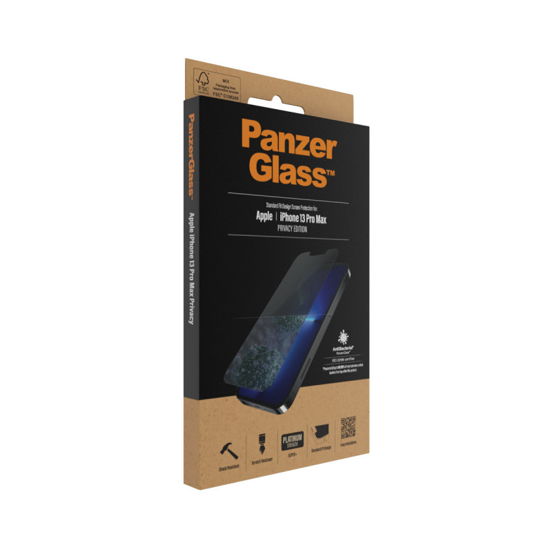 PanzerGlass P2743 karastatud klaasist ekraanikaitse Apple iPhone 13, 13 Pro, 14 jaoks