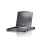 ATEN CL6700MW 1U 17 inch Full HD LCD KVM konsool itaaliakeelse klaviatuuriga, DVI, USB CL6700MW-AT-XG-2XK06ITG