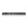 ATEN CL6700MW 1U 17 inch Full HD LCD KVM konsool itaaliakeelse klaviatuuriga, DVI, USB CL6700MW-AT-XG-2XK06ITG