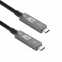 ACT USB-C 3.2 Gen2 aktiivne optiline kaabel (AOC), puuteekraanidele, video, andmete, toite jaoks, 15m (AK4335)