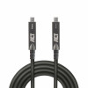 ACT USB-C 3.2 Gen2 aktiivne optiline kaabel (AOC), puuteekraanidele, video, andmete, toite jaoks, 15m (AK4335)
