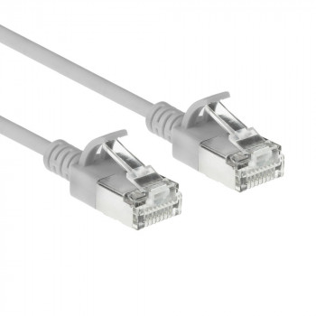 ACT Hall 1m LSZH S/FTP CAT6A Õhuke Paigalduskaabel Snagless RJ45 Pistikutega (DB7001)