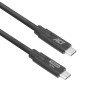 ACT USB-C - USB-C kaabel 1m 5Gbps 60W PD 4K video - must AC7443