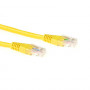 ACT kollane 1,5 m LSZH U/UTP CAT6 paigalduskaabel RJ45 pistikutega IB9851