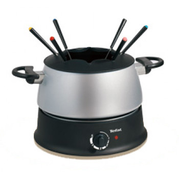 Tefal Fondue Base Ronde EF3000 elektriline fondüü komplekt, 800 W, 1,2 L, 8 kahvlit, must