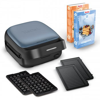 Tefal SW8674 Snack Collection võileiva- ja vahvliküpsetaja Aqua