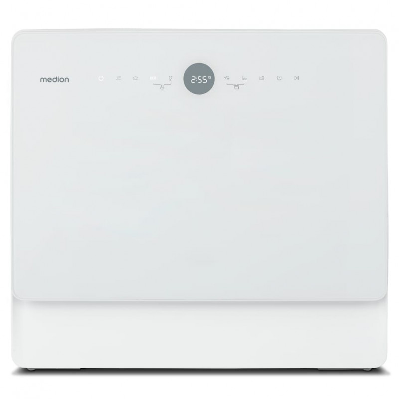 Medion DWT50 (MD 37775) vabaltseisev nõudepesumasin, 50 cm lai, 9 kuivatustaset, energiaklass F, valge