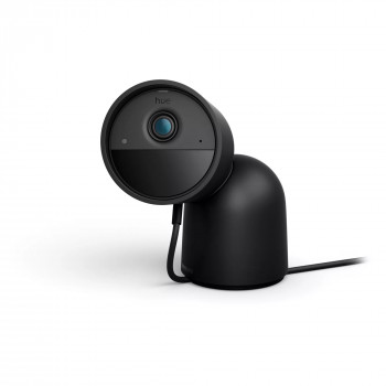 Philips Hue Secure juhtmega kaamera koos alusega must