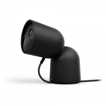 Philips Hue Secure juhtmega kaamera koos alusega must