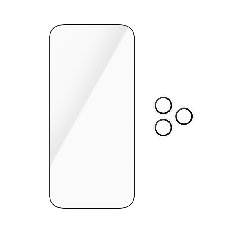 PanzerGlass 2-in-1 Essentials komplekt ekraanikaitse ja kaamerakaitse iPhone 18 Pro Max jaoks