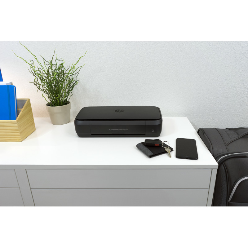HP OfficeJet 250 mobiilne mitmeotstarbeline printer - printimine, kopeerimine, skaneerimine, Wi-Fi, 4800 x 1200 DPI, 10 ppm must