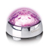 Lenco TTA-080SI plaadistabilisaator RGB diskovalgusega, 250 g, hõbedane