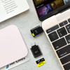Silicon Power C200 USB-C 3.2 microSD kaardilugeja - Must
