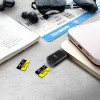 Silicon Power C200 USB-C 3.2 microSD kaardilugeja - Must