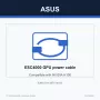 ASUS ESC4000 seeria toitekaabel, ühilduv NVIDIA H100-ga, ASUSi brändiga