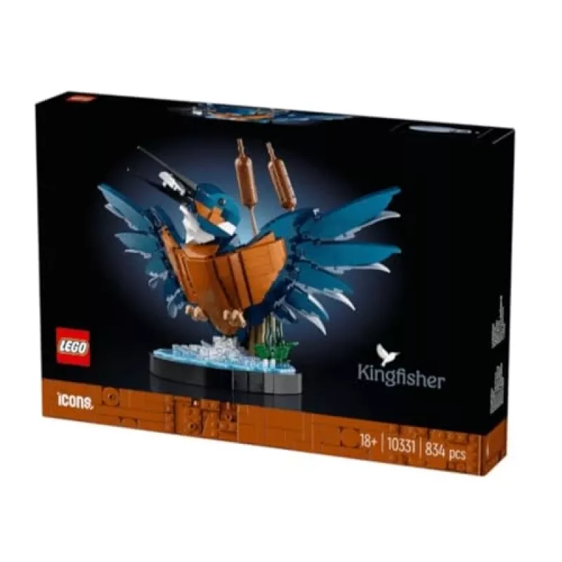LEGO Icons Jäälind Komplekt Täiskasvanutele Ehitamiseks Veekeskkonna ja Alusega Suurepärane Kodu- ja Kontorilaudade Kaunistus Valentinipäevaks