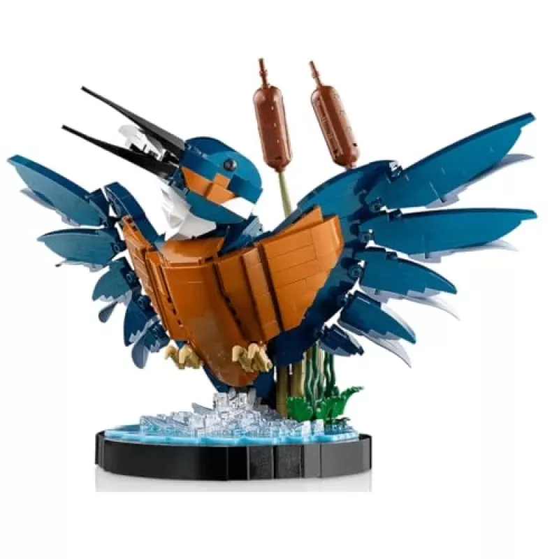 LEGO Icons Jäälind Komplekt Täiskasvanutele Ehitamiseks Veekeskkonna ja Alusega Suurepärane Kodu- ja Kontorilaudade Kaunistus Valentinipäevaks