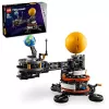 LEGO Technic Maa ja Kuu orbiidil kosmose mänguasjad lastele alates 10. eluaastast, päikesesüsteemi ehitusmänguasi planeetidega