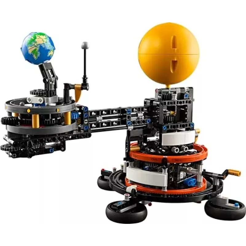 LEGO Technic Maa ja Kuu orbiidil kosmose mänguasjad lastele alates 10. eluaastast, päikesesüsteemi ehitusmänguasi planeetidega