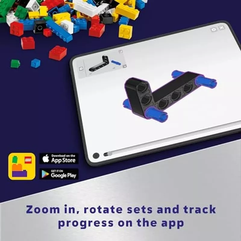 LEGO Technic Maa ja Kuu orbiidil kosmose mänguasjad lastele alates 10. eluaastast, päikesesüsteemi ehitusmänguasi planeetidega