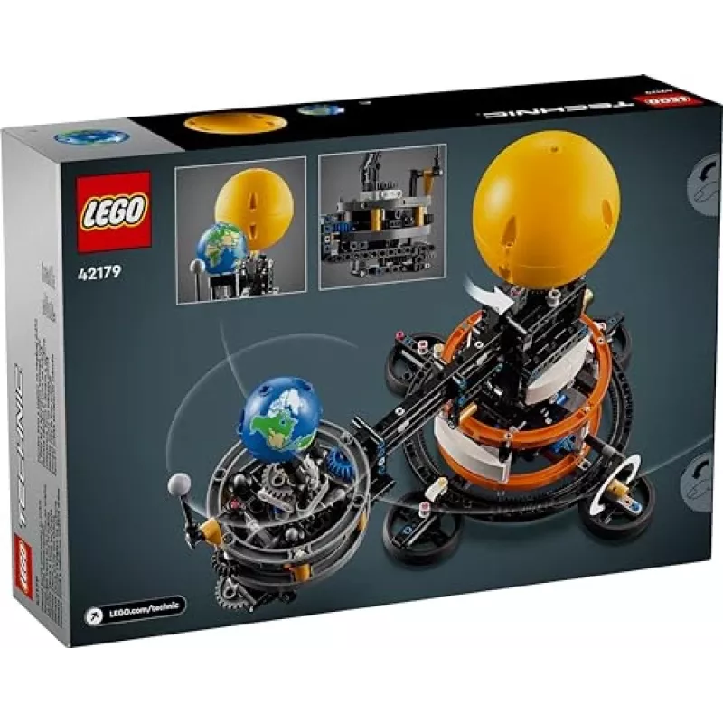 LEGO Technic Maa ja Kuu orbiidil kosmose mänguasjad lastele alates 10. eluaastast, päikesesüsteemi ehitusmänguasi planeetidega