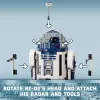 LEGO ehitatav droid R2‑D2 komplekt 75379 — 1050 osa, 10+ aastat, 160×110×240 mm, 0,24 kg