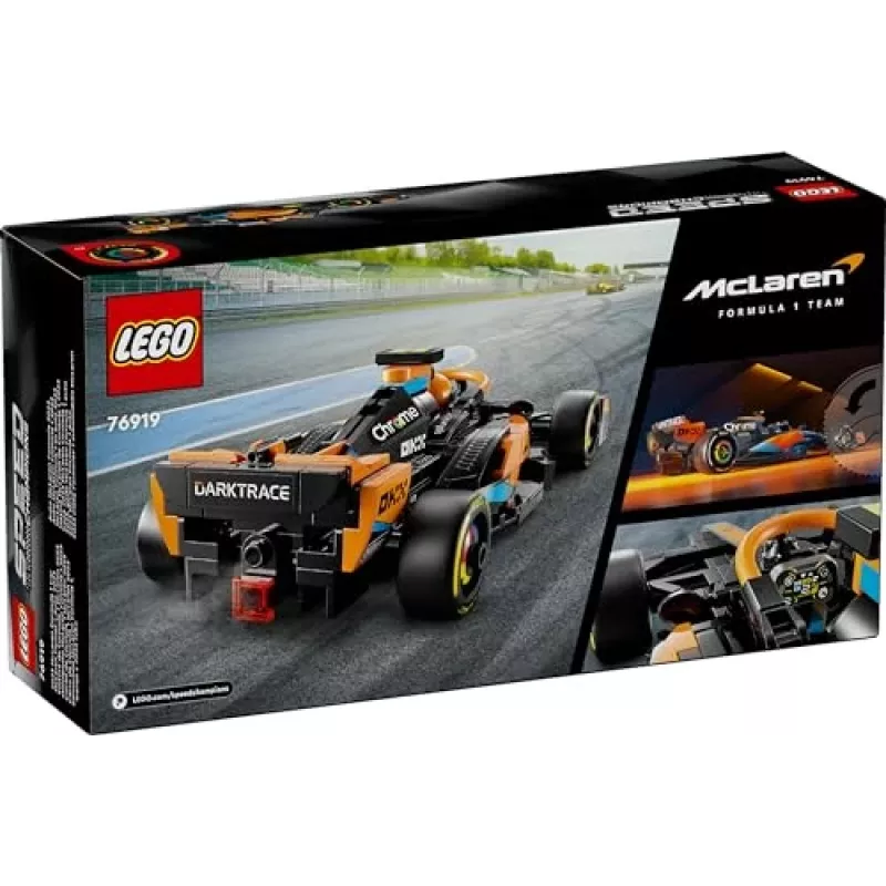 LEGO Speed Champions McLaren Formula 1 Car 2023 Model 76919 komplekt