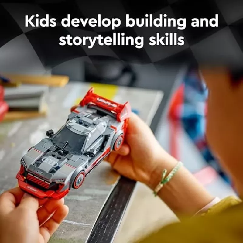 Lego Speed Champions 76921 Audi S1 E-Tron Quattro võidusõiduautode komplekt