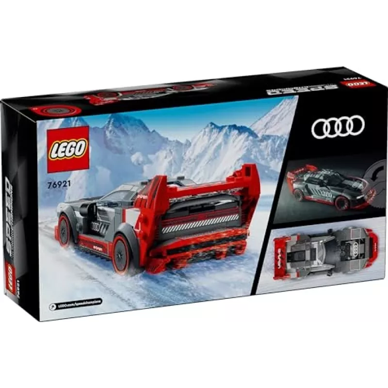 Lego Speed Champions 76921 Audi S1 E-Tron Quattro võidusõiduautode komplekt