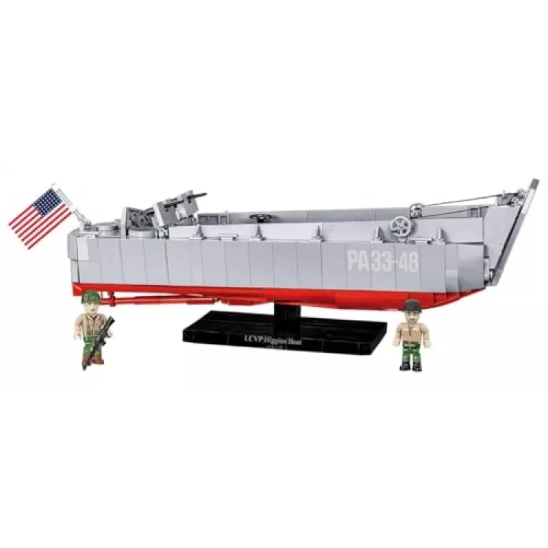 Ehituskomplekt Cobi LCVP Higgins Boat 715 tk vanus 8+