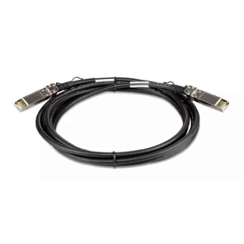 D-Link 3M SFP+ otsetihendatav virnastuskaabel, 3 m, SFP+, SFP+, isane/isane