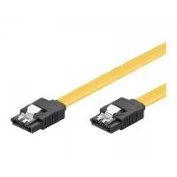 Goobay 95021 S-ATA andmekaabel HDD SDD jaoks 6 Gbit/s SATA L-tüüpi isane SATA L-tüüpi isasele pikkus 50 cm sirge pistik