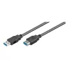 Wentronic Goobay USB 3.0 SuperSpeed pikenduskaabel, must, 5 m - USB 3.0-pistik (Type A) > USB 3.0-pesa (Type A) (95726)