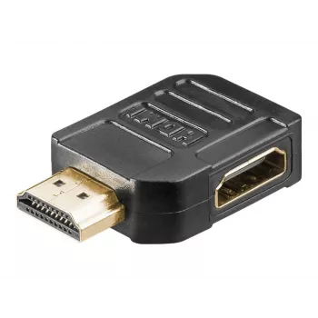 Wentronic Goobay a 344 G - HDMI-adapter - HDMI (emane) HDMI-le (isane) - täisnurkne pistik (51725)
