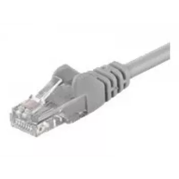 Wentronic Goobay CAT 6 Patch-kaabel, U/UTP, hall, 5 m - CCA vask (68419)