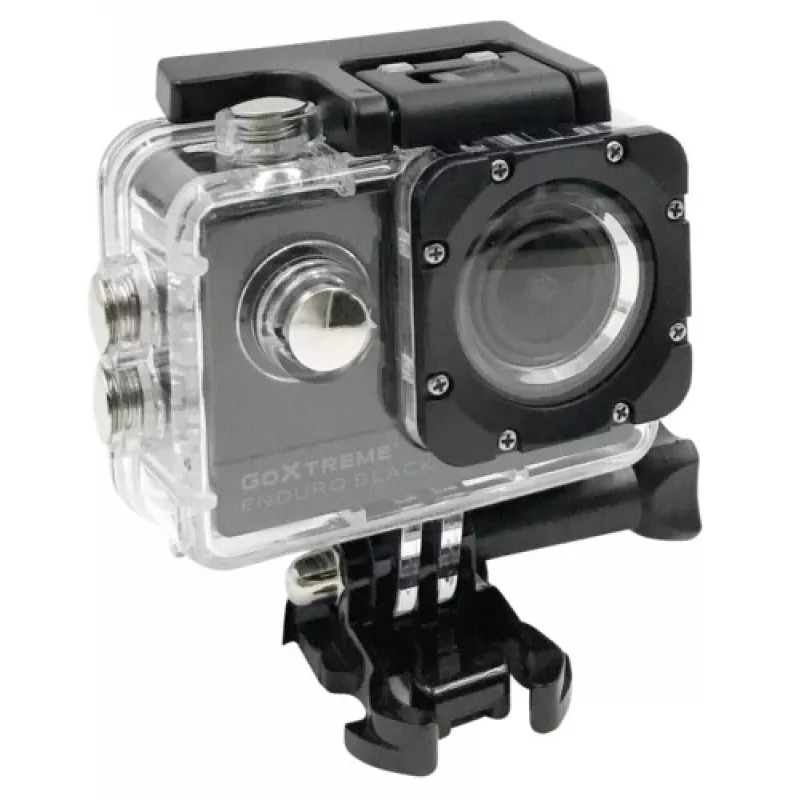 Easypix GoXtreme Enduro Must - action-kaamera - kinnitatav - 4K / 30 fps - 8.0 MPix - Wi-Fi - veealune kuni 30 m - Must