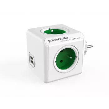 Allocacoc PowerCube Originaal USB Type E pistikupesa