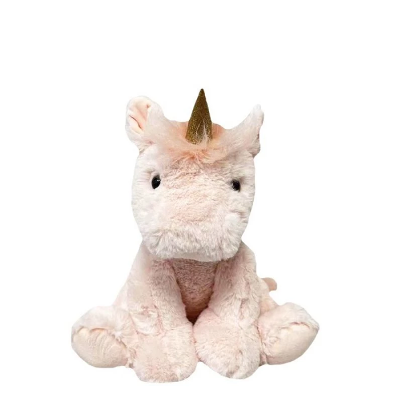Pehme mänguasi TULILO Mascot Lily Unicorn 30 cm — pehme topis, istuv disain