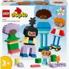 Ehitusmänguasi LEGO DUPLO 10423 ehitatavate inimeste komplekt, 71 tk, vanusele 3+, figuurid 260 mm kõrgusega