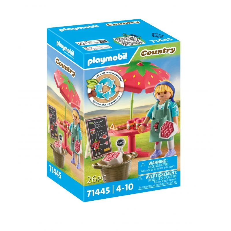 Playmobil Country Kodune maasikamoosimüügilett