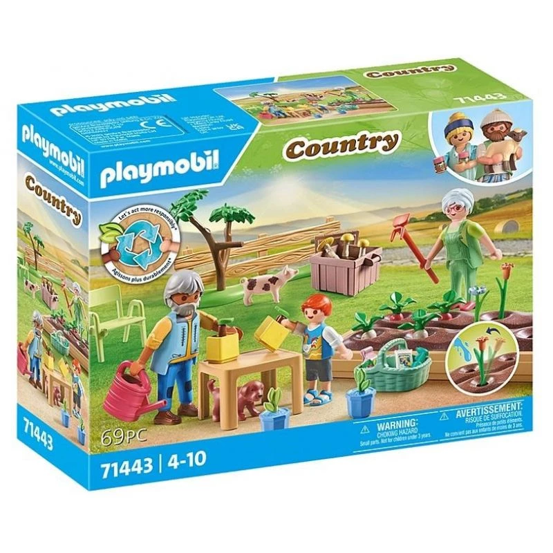 Playmobil 71443 Country: Köögiviljaaed vanavanematega