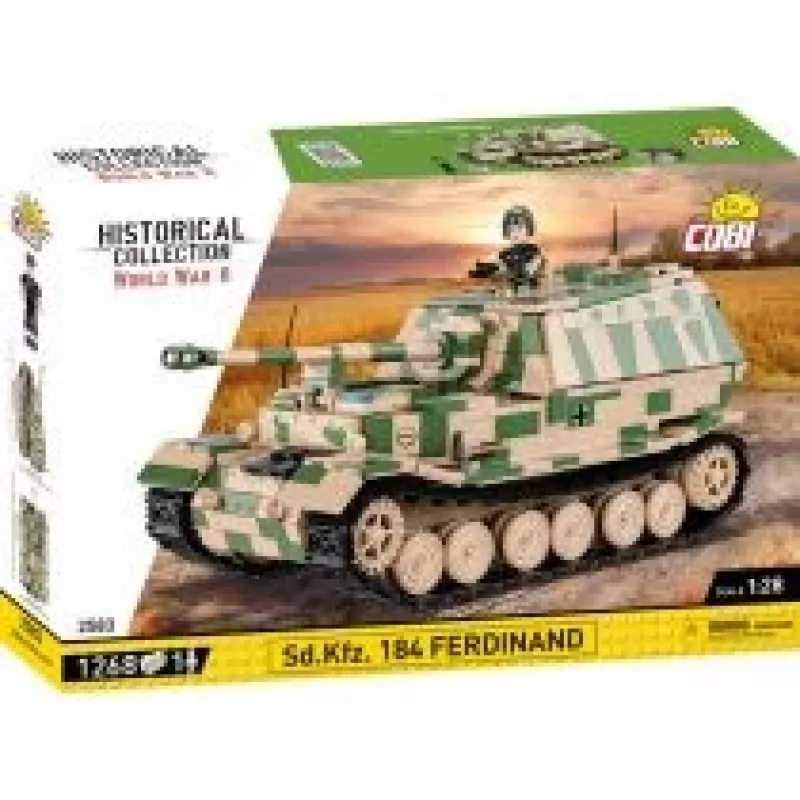 Cobi ajalooline kollektsioon II maailmasõda SD. Sõiduk. Ferdinand tank, Multi