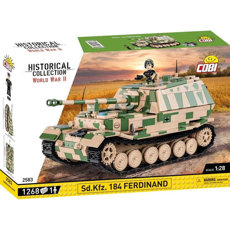 Cobi ajalooline kollektsioon II maailmasõda SD. Sõiduk. Ferdinand tank, Multi